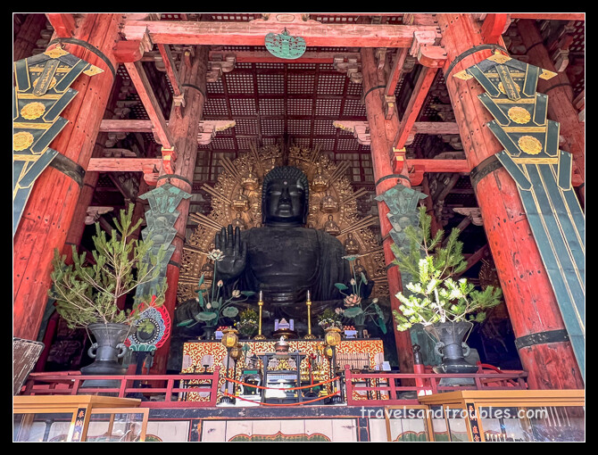 Todai-ji - Grote bronzen Boeddha