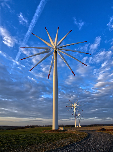 Wind turbines - composition