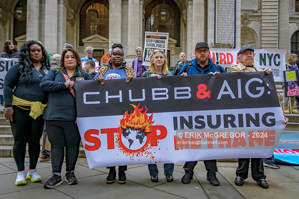 Climate Activists Demand Insurers End Support For Oil and Gas Expansion