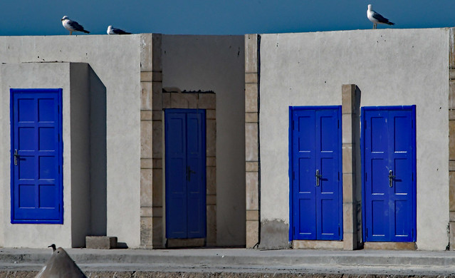 Marocco's color: blue