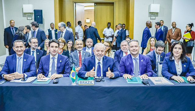 28.02.2024 - Reunião trilateral Brasil-Suriname-Guiana
