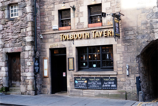 The public bars of the royal mile.