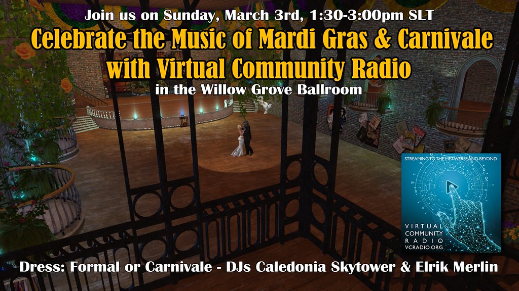 MARCH 3: CELEBRATE THE MUSIC OF MARDI GRAS & CARNIVALE