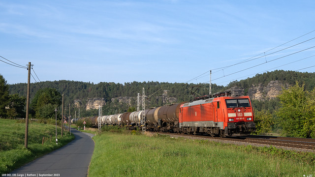 189 061 DB Cargo | Rathen | September 2023