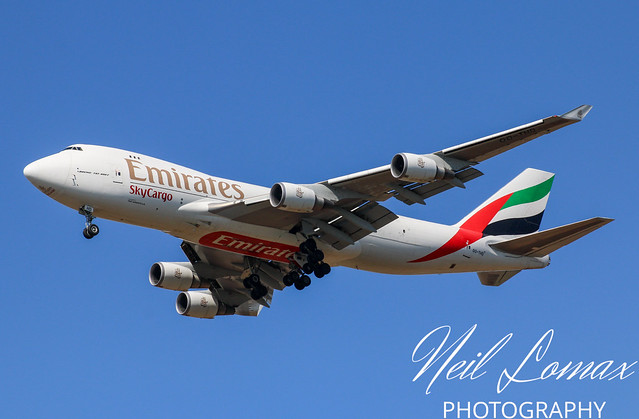 Boeing 747-4HAERF OO-THD Emirates Sky Cargo.