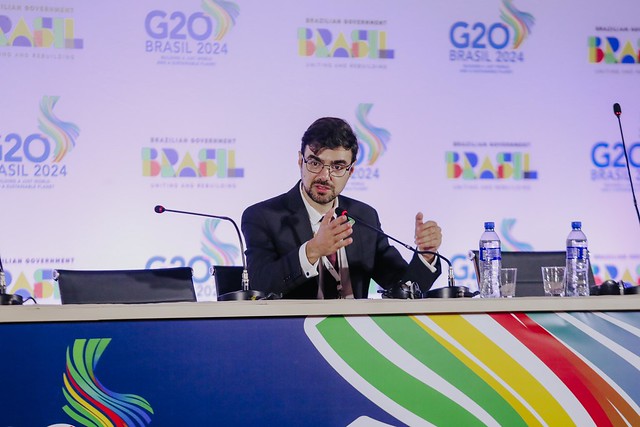 28/02/2024 - Briefing G20 com secretário de Política Econômica, Guilherme Melo