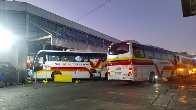 VICTORY LINER BUS TO BAGUIO