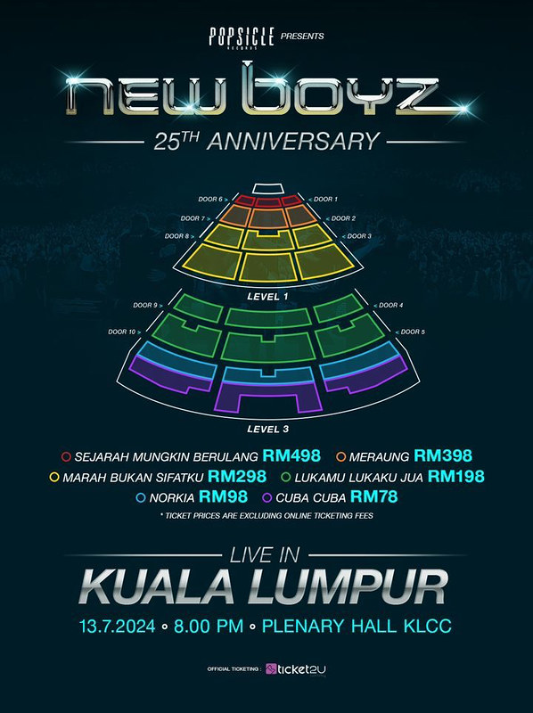 New Boyz Umum Konsert New Boyz 25Th Anniversary Live In Kuala Lumpur