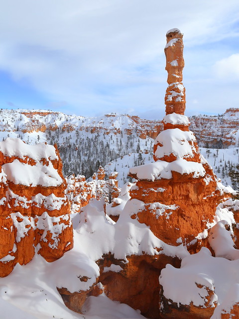 IMG_2800 Bryce Canyon Totem Pole in Winter, Bryce Canyon National Park