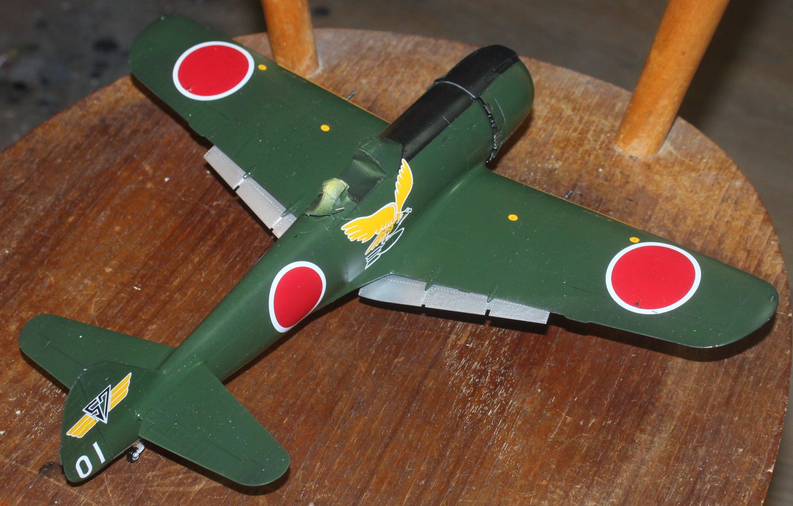 Nakajima Ki-84 Hayate (Frank), Hasegawa 1/32 - Sida 3 53558652895_b6184d93ae_h