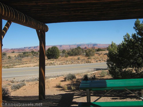 Views from the picnic area in the Needles District of Canyonlands National Park, Utah