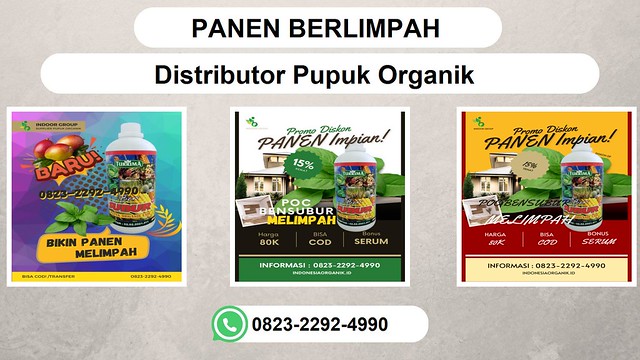 SUBUR, 0823-2292-4990 Supplier Pupuk Organik BenSubur Bangka Tengah