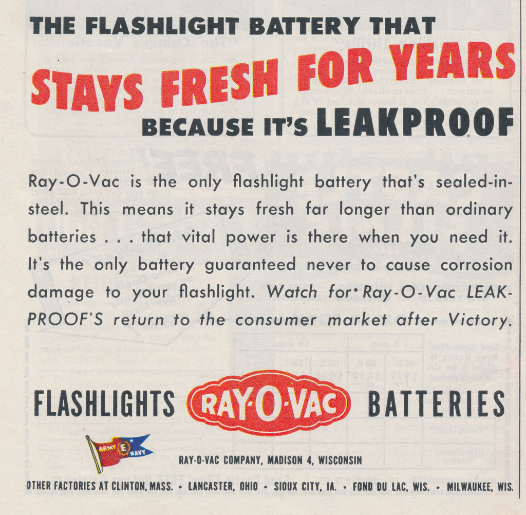 RAY-O-VAC Batteries