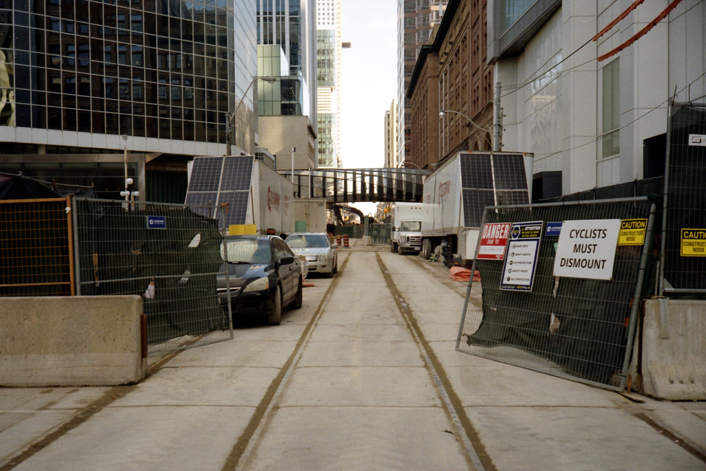 Queen St. Construction Chaos for the Ontario Line