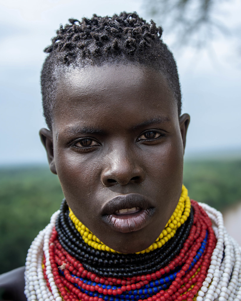 Karo Woman, Sth Ethiopia