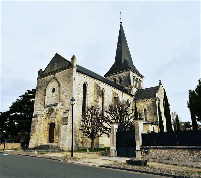 The Church of Notre-Dame de Nanteuil, Montrichard, France