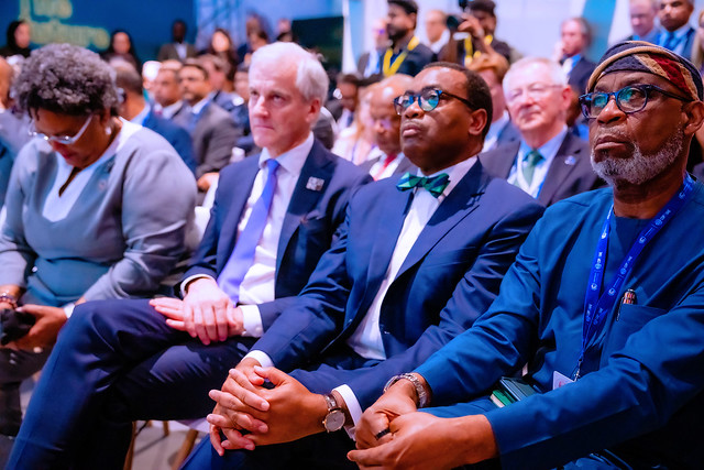 AfDB President Adesina and Deligates Attend COP28 Battery Storage Launch