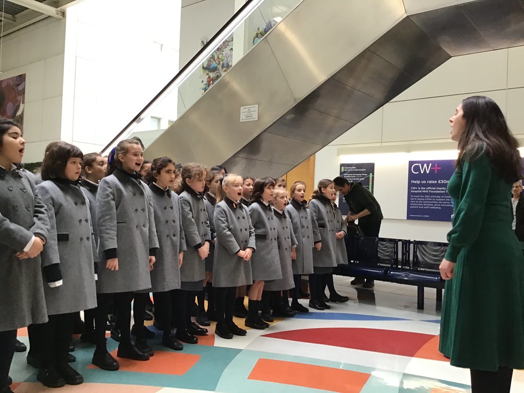 Year 5 and 6 Sing at Chelsea and Westminster (8)