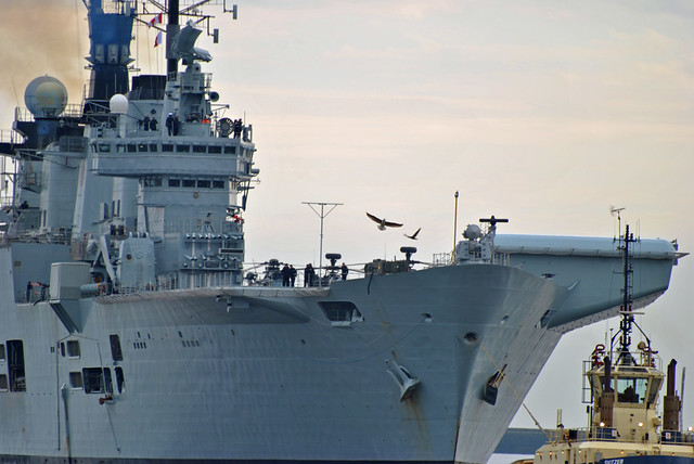 HMS Illustrious - R06 29th February 2012