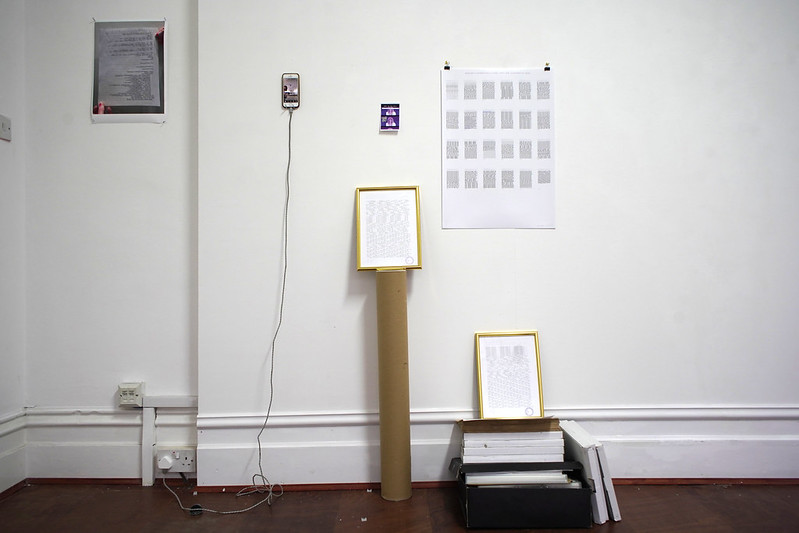 The Drag of Physicality: PhD WIP installation