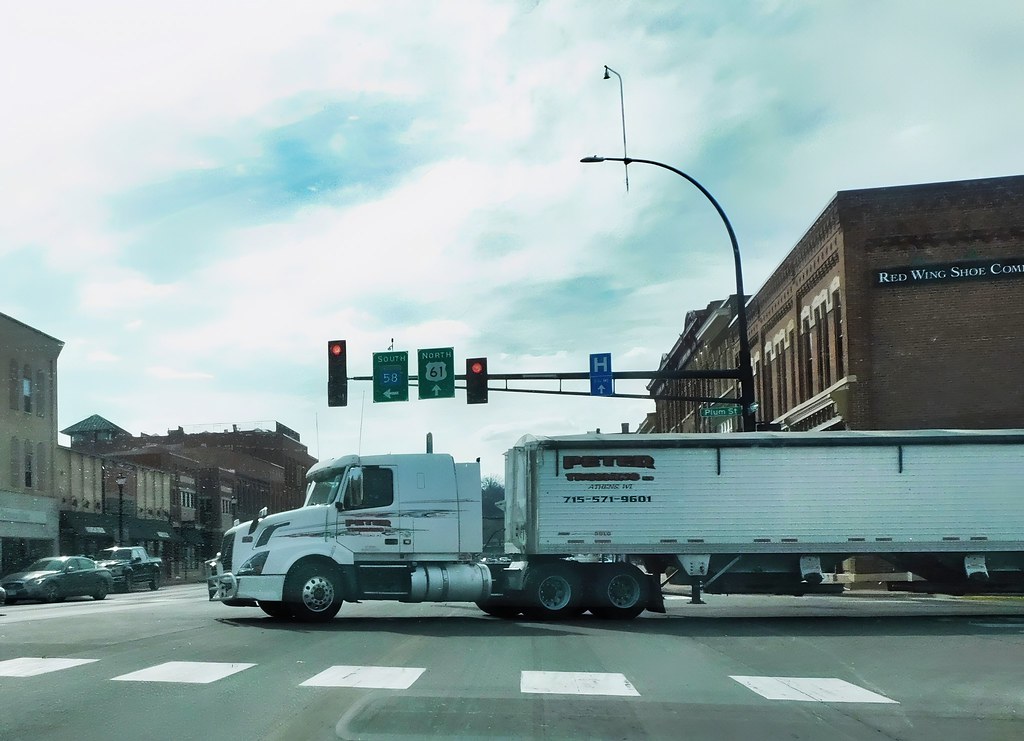 Downtown trucking