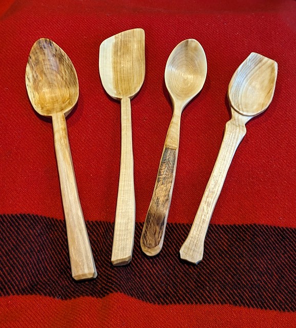 Hand-carved Wooden Spoons