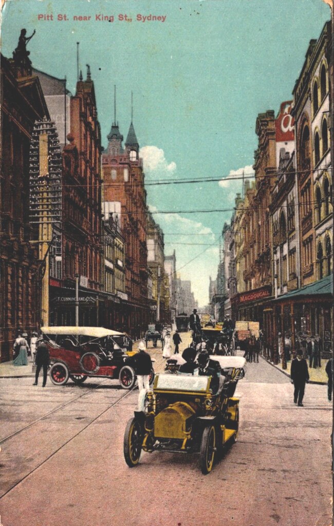 Pitt Street, near King Street, in Sydney, N.S.W. - 1913