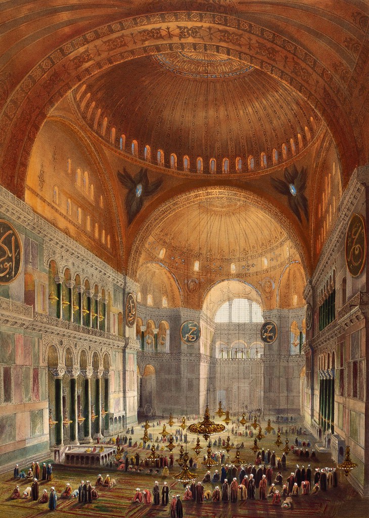 Gaspare Fossati «Aya Sophia Constantinople», 1852