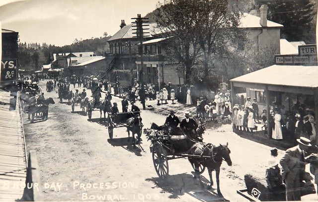 Eight Hour Day Procession in Bowral, N.S.W. - 1908