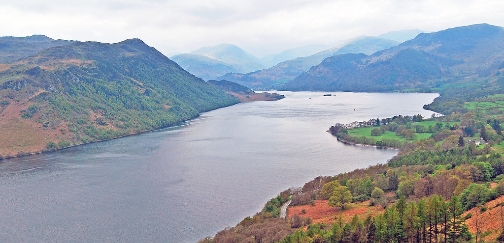 Classic view of Ullswater from Green Hill.