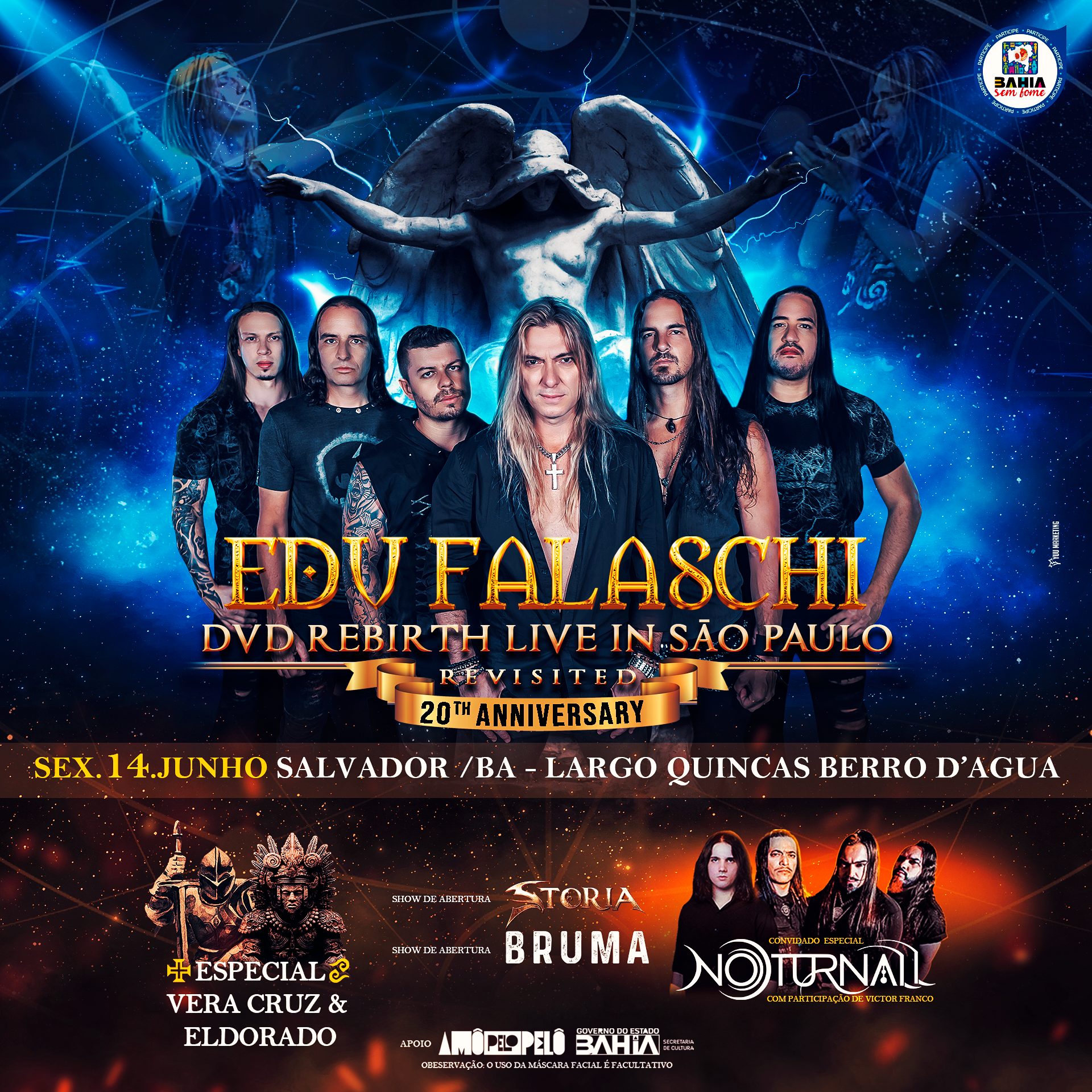 Edu Falaschi - DVD Rebirth Live In São Paulo -  BA