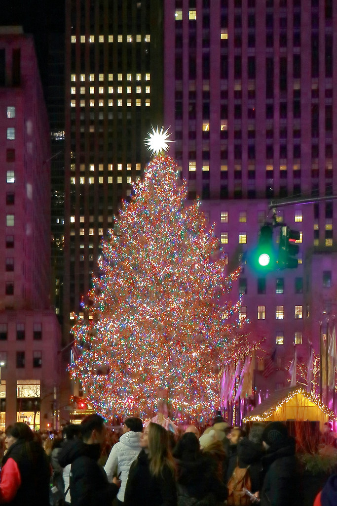 IMG_4385_1 - (One of) the most famous Christmas Tree in the world. New York City,  Rockefeller Center.