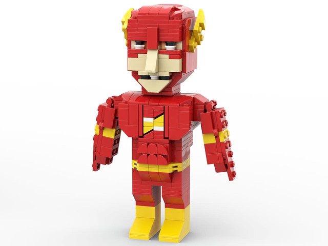 LittlebricksHeroes The Flash Lego Figure 1 p