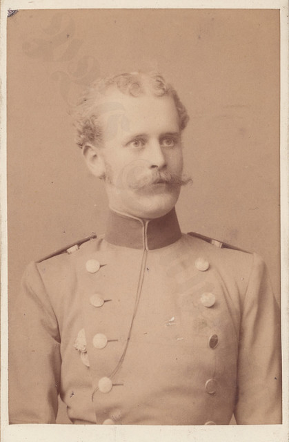 Duelist, Secondlieutnant Edmund Scheele, 1886.