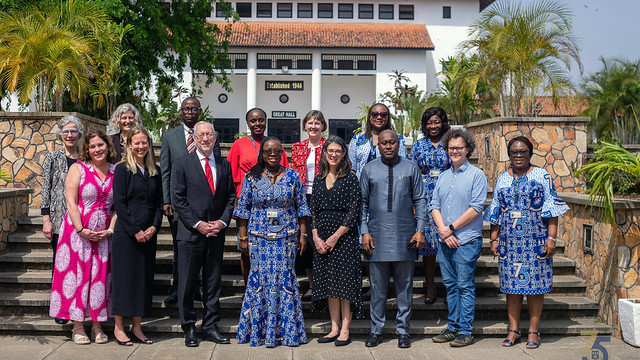 Cornell Delegation in Ghana
