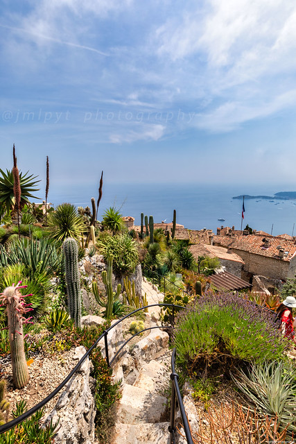 le jardin botanique de Eze sur la Côte d'Azur
