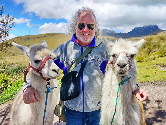 Elmar + Alpakas in Quito 22.1.2024 0371