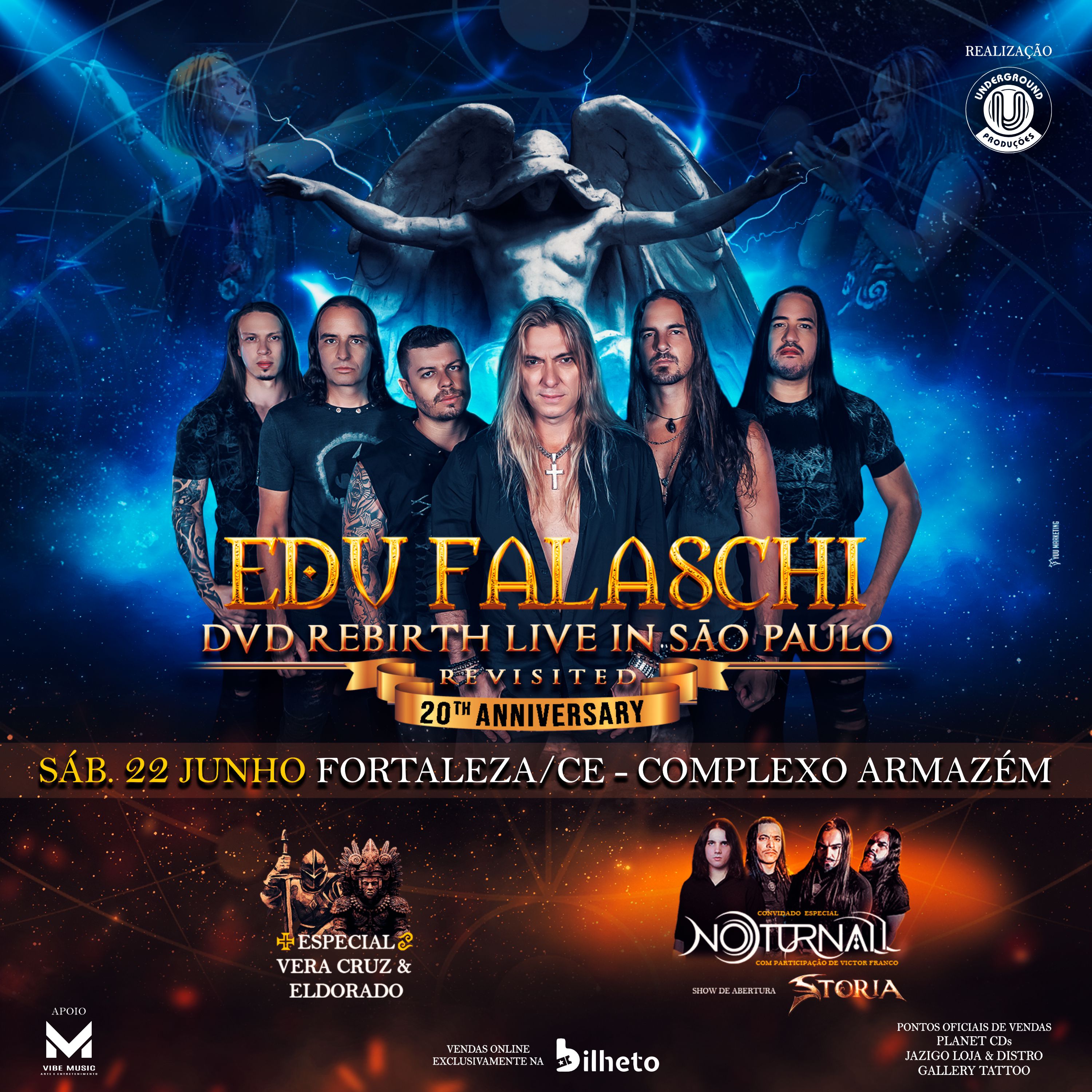 Edu Falaschi - Tour DVD Rebirth