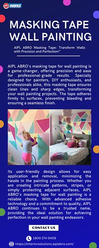 Masking Tape Wall Painting | by aiplabro2023