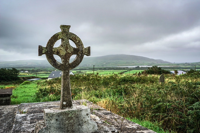 Garfinny Cemetery Celtic Cross