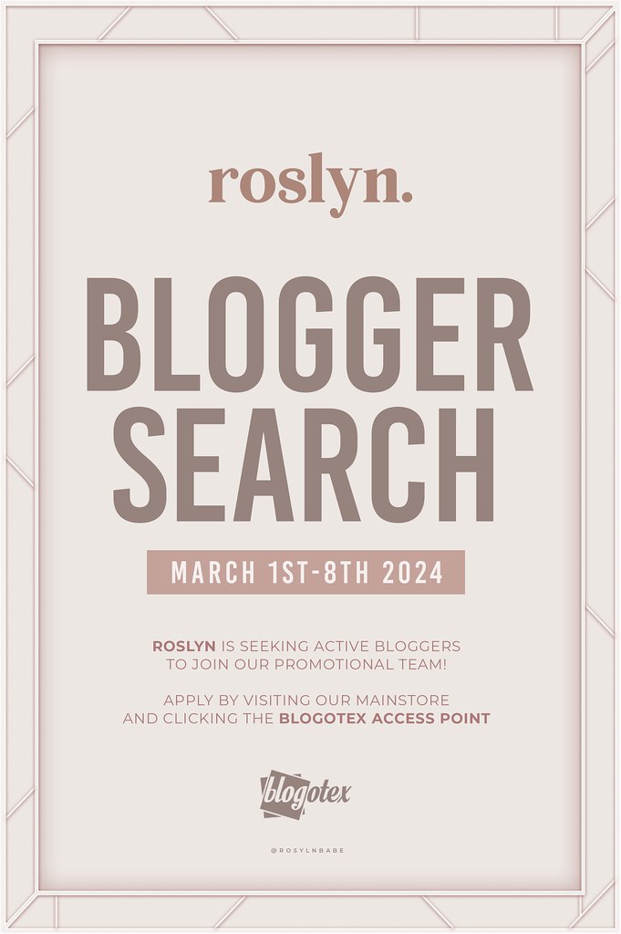 roslyn. – Spring Blogger Search 2024