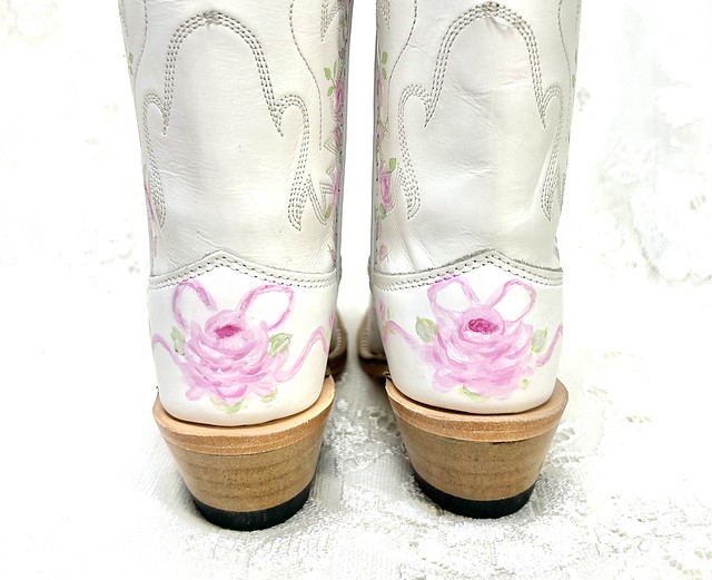 Hand Painted Cowboy Boots