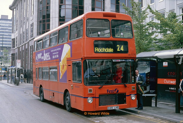First Manchester 5315 (D315 LNB)