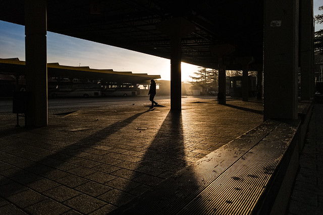 Estación de autobuses de Albacete, 8:30 a.m.