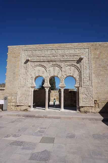 Madinat Al-Zahra  : Portique de la Maison de  Ya'far