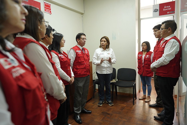 Ministra de la Mujer y Poblaciones Vulnerables, Nancy Tolentino, visitó el Centro Emergencia Mujer (CEM) Regular Cajamarca