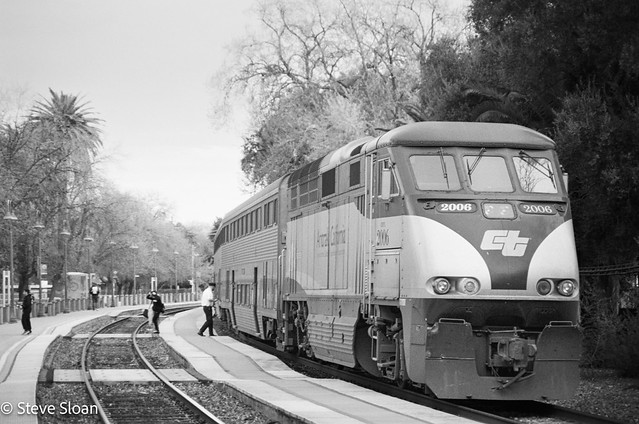 Train 724 in Davis
