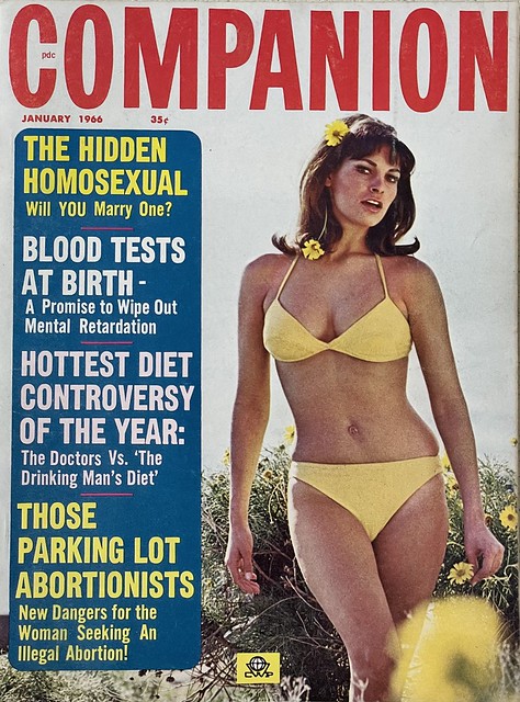 1966 Companion Magazine - Raquel Welch Cover
