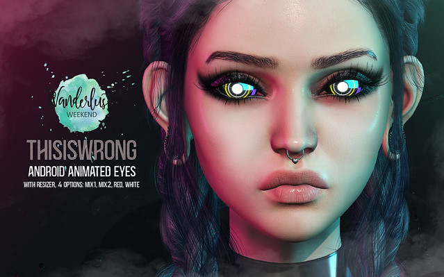 THIS IS WRONG Android animated eyes - exclusive for Wanderlust!