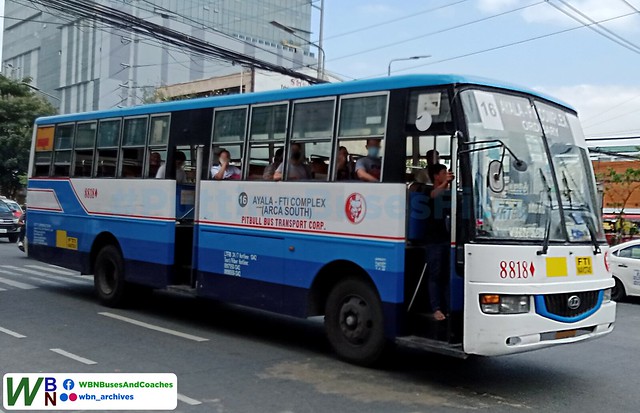 Pitbull Bus Transport Corp. 8818 | Nissan Diesel | Santarosa EXFOH
